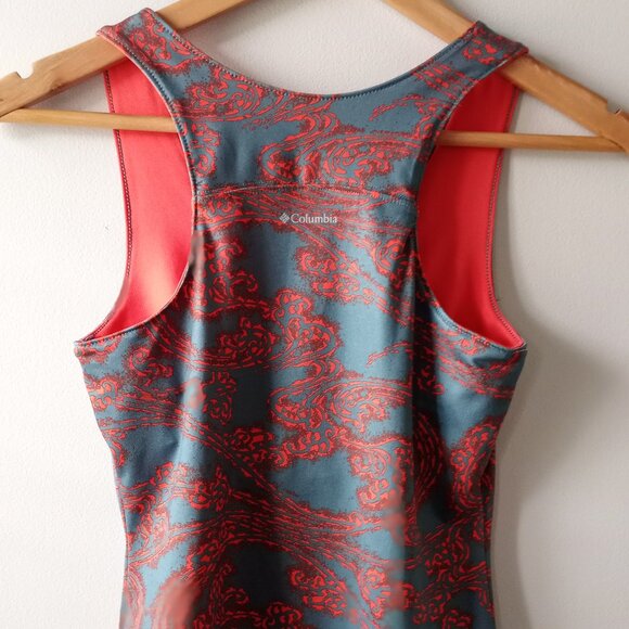 'Columbia' OMNI-WICK Vee Sleeveless Top with Bra Insert Size XS/TP EUC - Picture 8 of 9